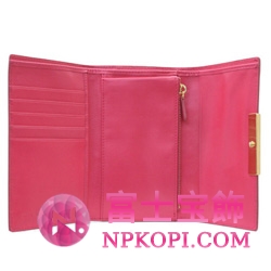 ミュウミュウ MIU MIU 三つ折り財布 財布 サイフ ピンク 5M1097-VERNICE1-ROSA